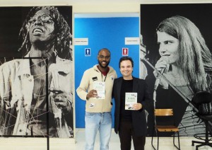 Visita do escritor Henry Jenné autor do livro 21 Dias Nos Confins do Mundo a Biblioteca Publica Cassiano Ricardo de São Paulo