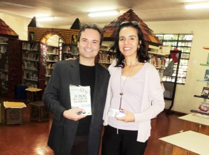 Visita do escritor Henry Jenné autor do livro 21 Dias Nos Confins do Mundo a Biblioteca Publica Hans Christian Andersen de São Paulo